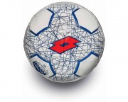 Футбольный мяч Lotto BALL FB700 LZG 5 (S4072) WHITE/RED FLUO фото